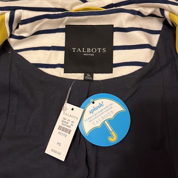 Talbots raincoat - Picture 4 of 9